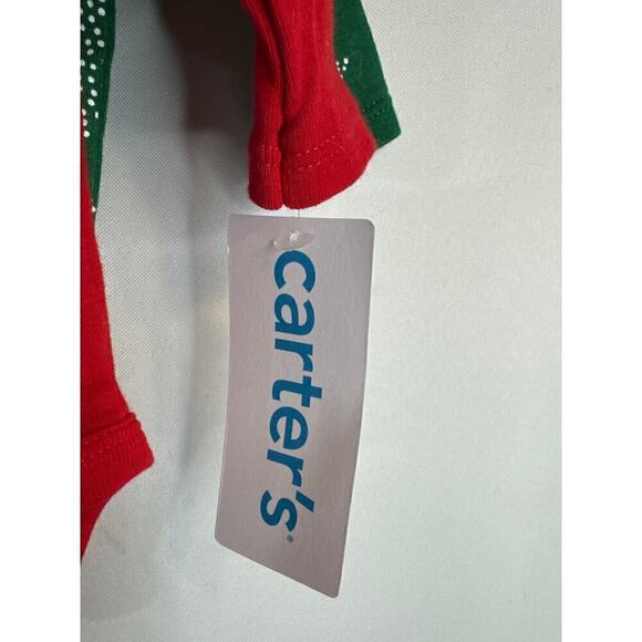 Carter's Christmas Theme Baby 2-Pc Crew Neck Long Sleeve Bodysuit‎ Unisex NWT - Picture 14 of 14